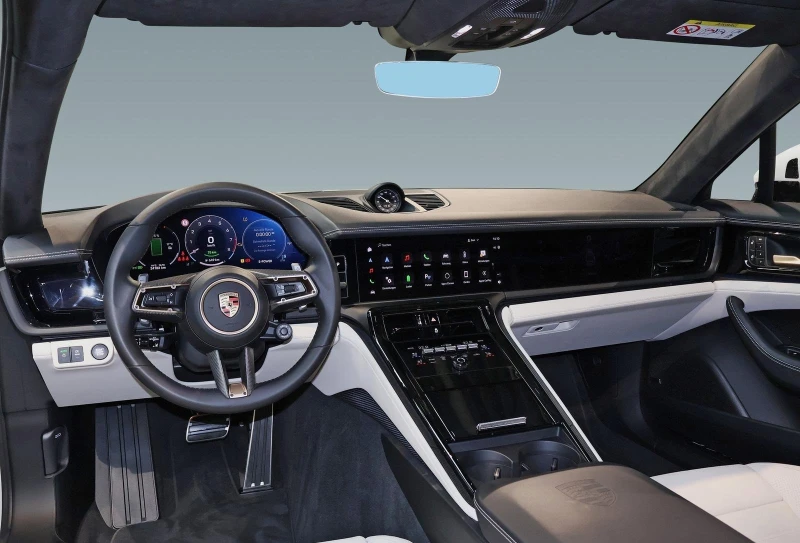 Porsche Panamera 4S E-HYBRID/FACELIFT/CARBON/SPORT DESIGN/BOSE/PANO, снимка 9 - Автомобили и джипове - 53111009