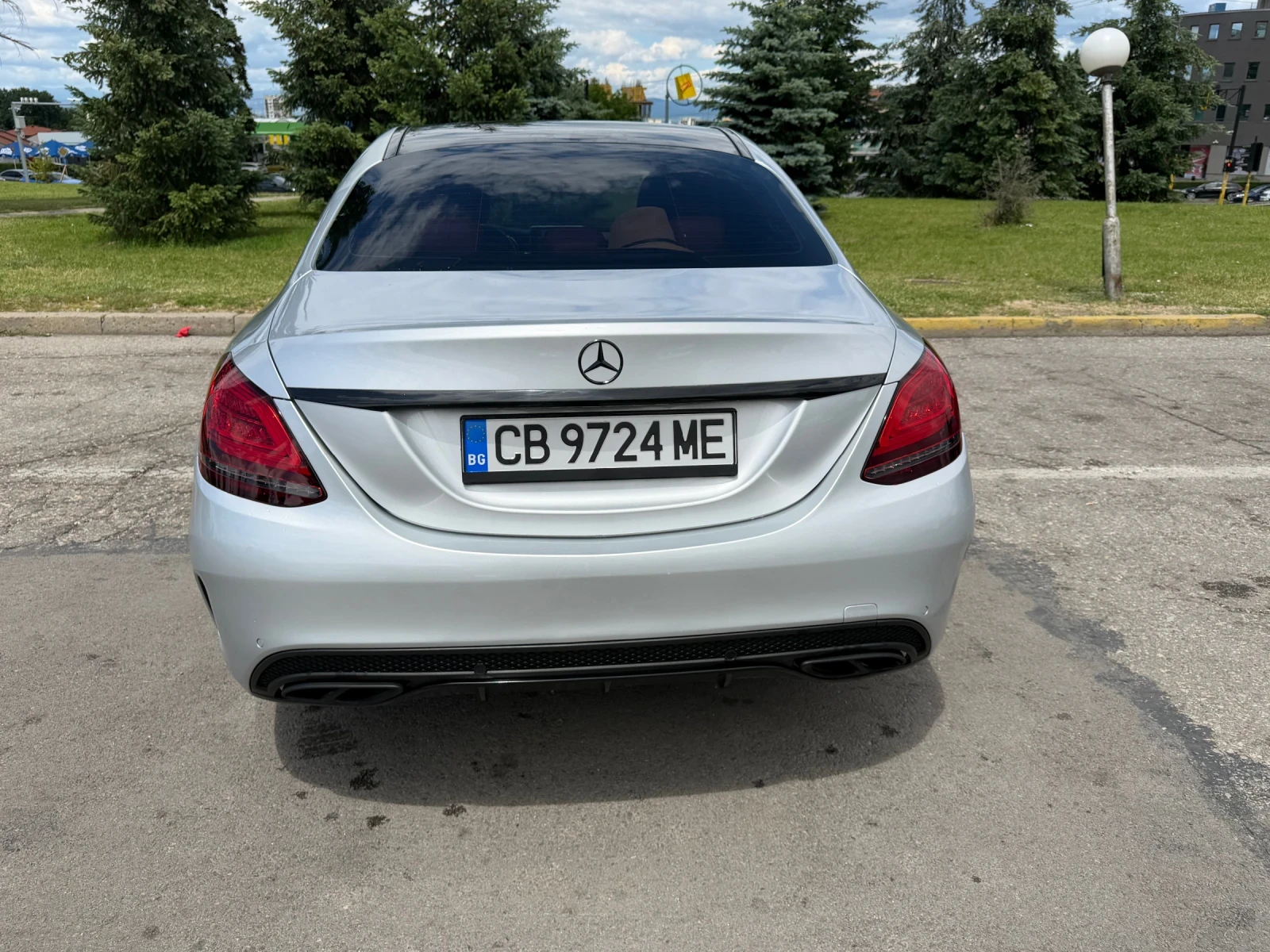 Mercedes-Benz C 300 4MATIC   AMG Pack   ПАНОРАМА   КАМЕРА, снимка 3 - Автомобили и джипове - 54894108