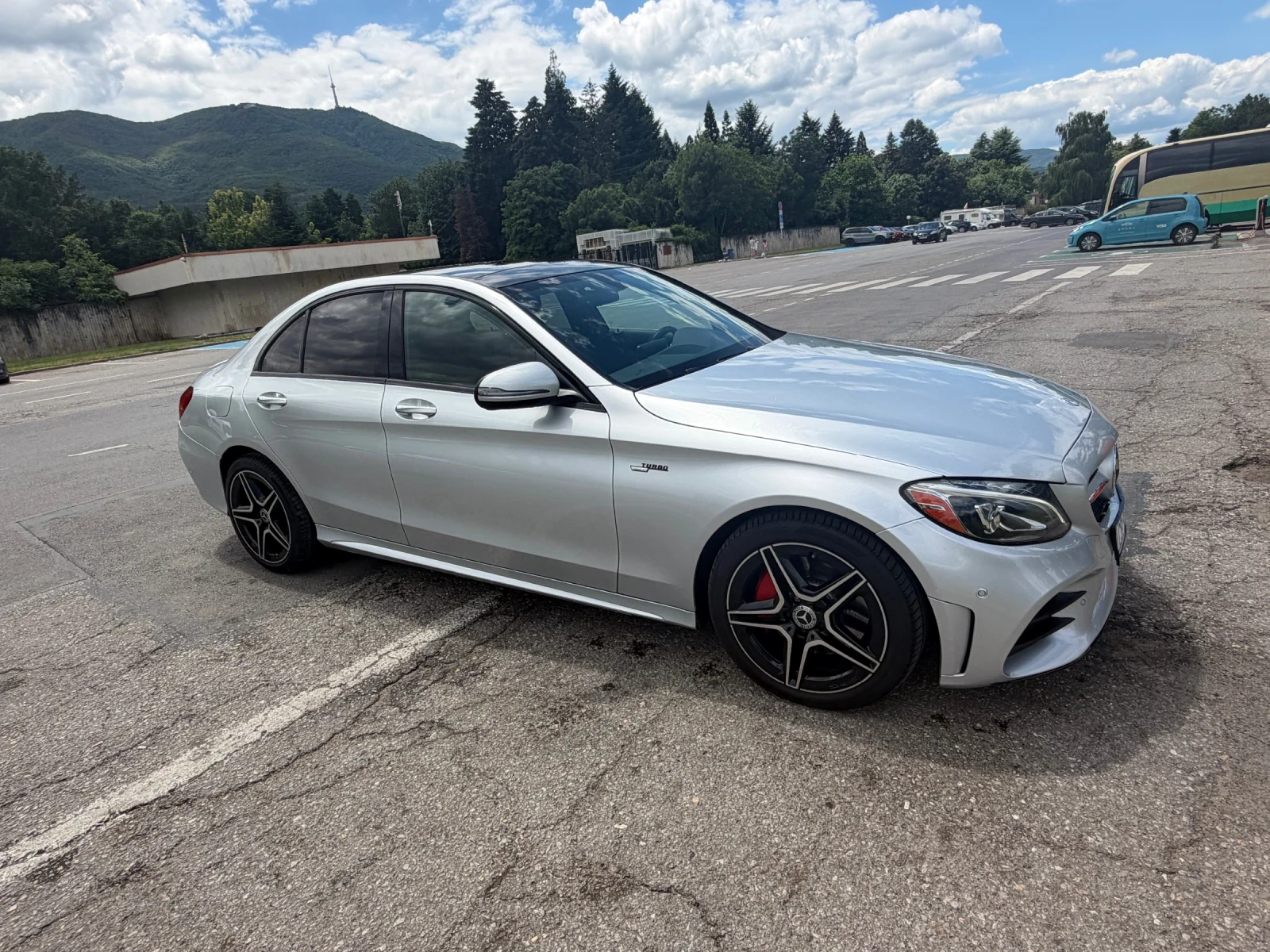 Mercedes-Benz C 300 4MATIC   AMG Pack   ПАНОРАМА   КАМЕРА, снимка 7 - Автомобили и джипове - 54894108