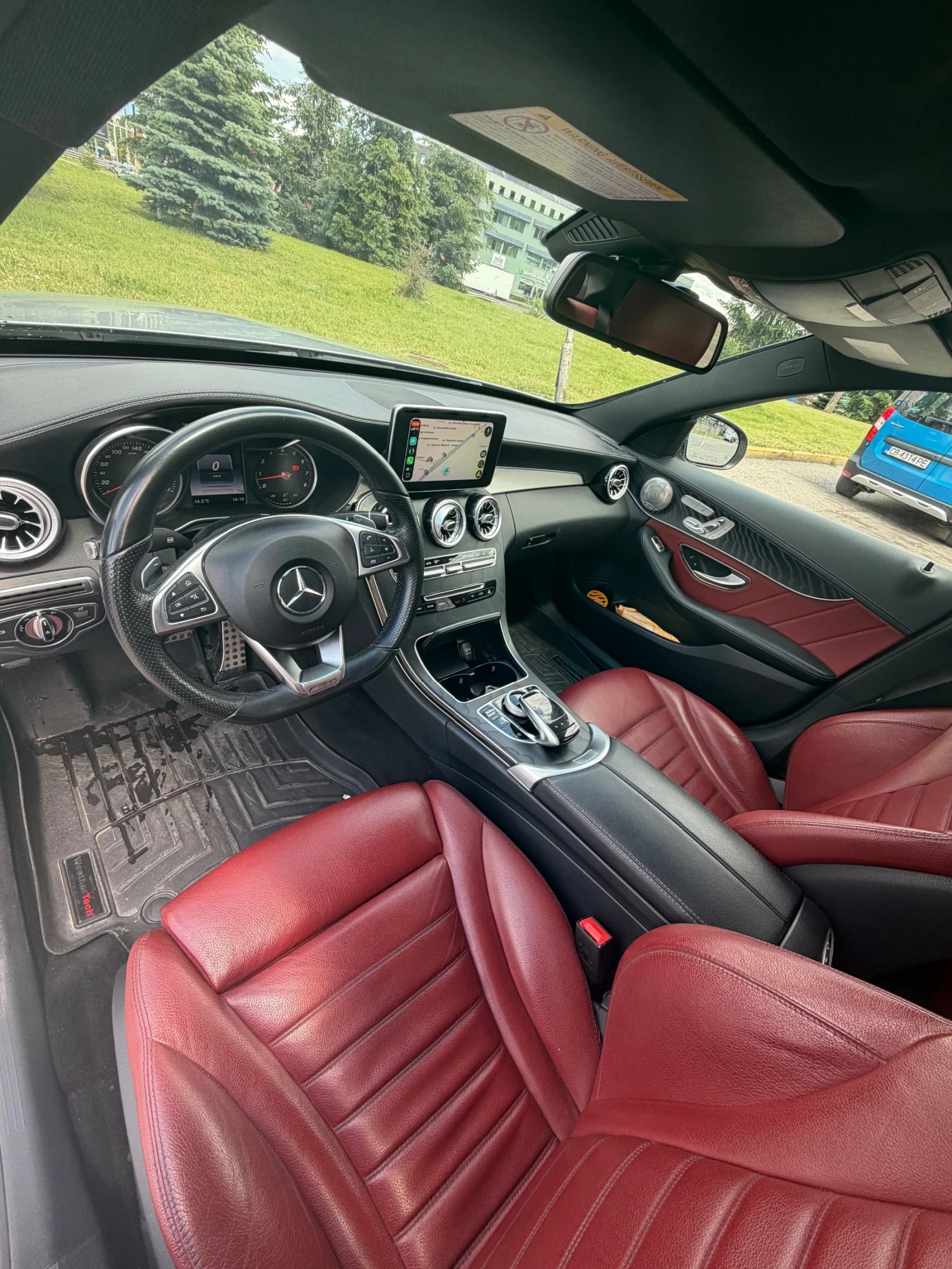 Mercedes-Benz C 300 4MATIC   AMG Pack   ПАНОРАМА   КАМЕРА, снимка 8 - Автомобили и джипове - 54894108