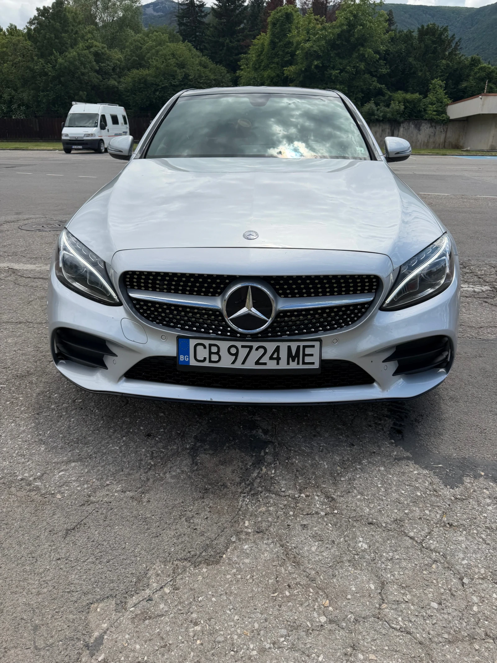 Mercedes-Benz C 300 4MATIC   AMG Pack   ПАНОРАМА   КАМЕРА, снимка 2 - Автомобили и джипове - 54894108
