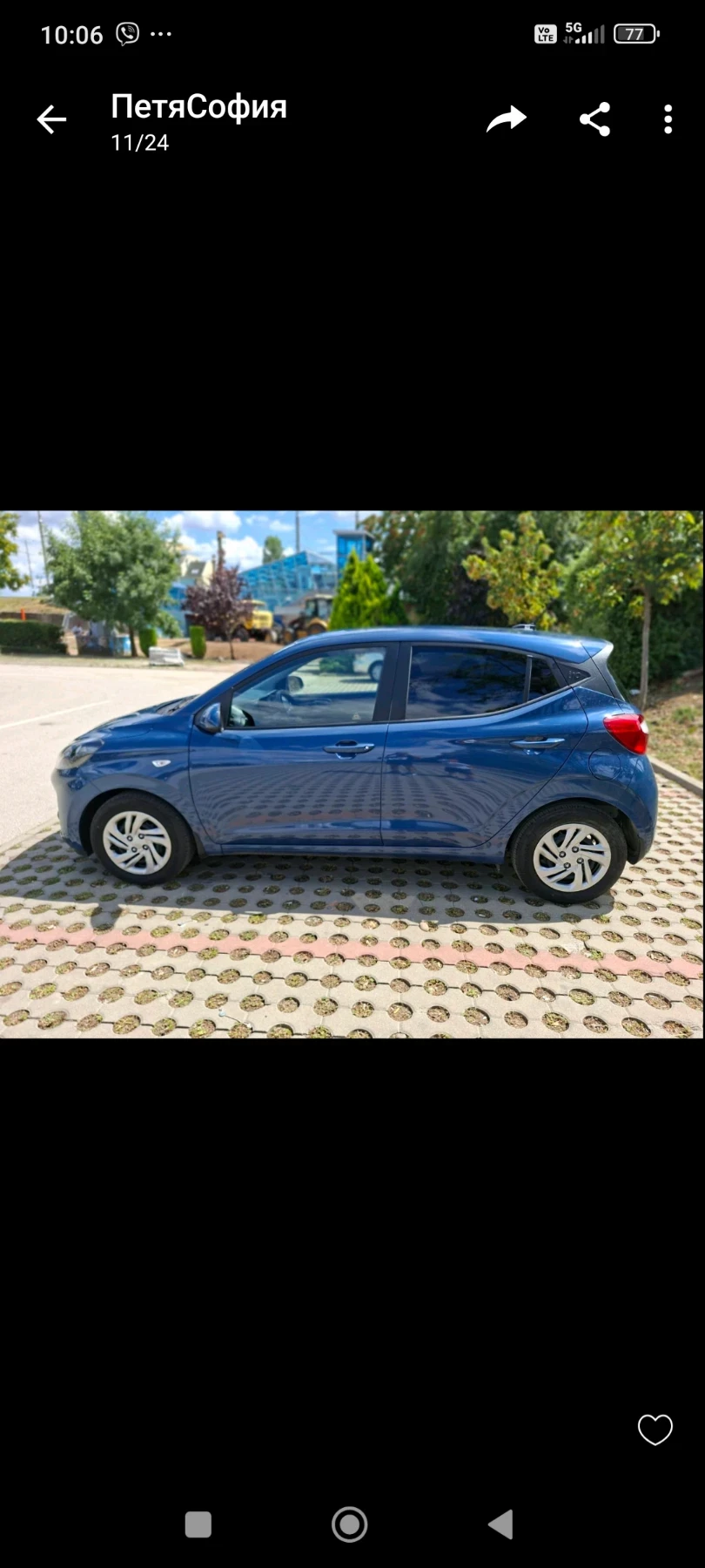 Hyundai I10, снимка 7 - Автомобили и джипове - 55473006