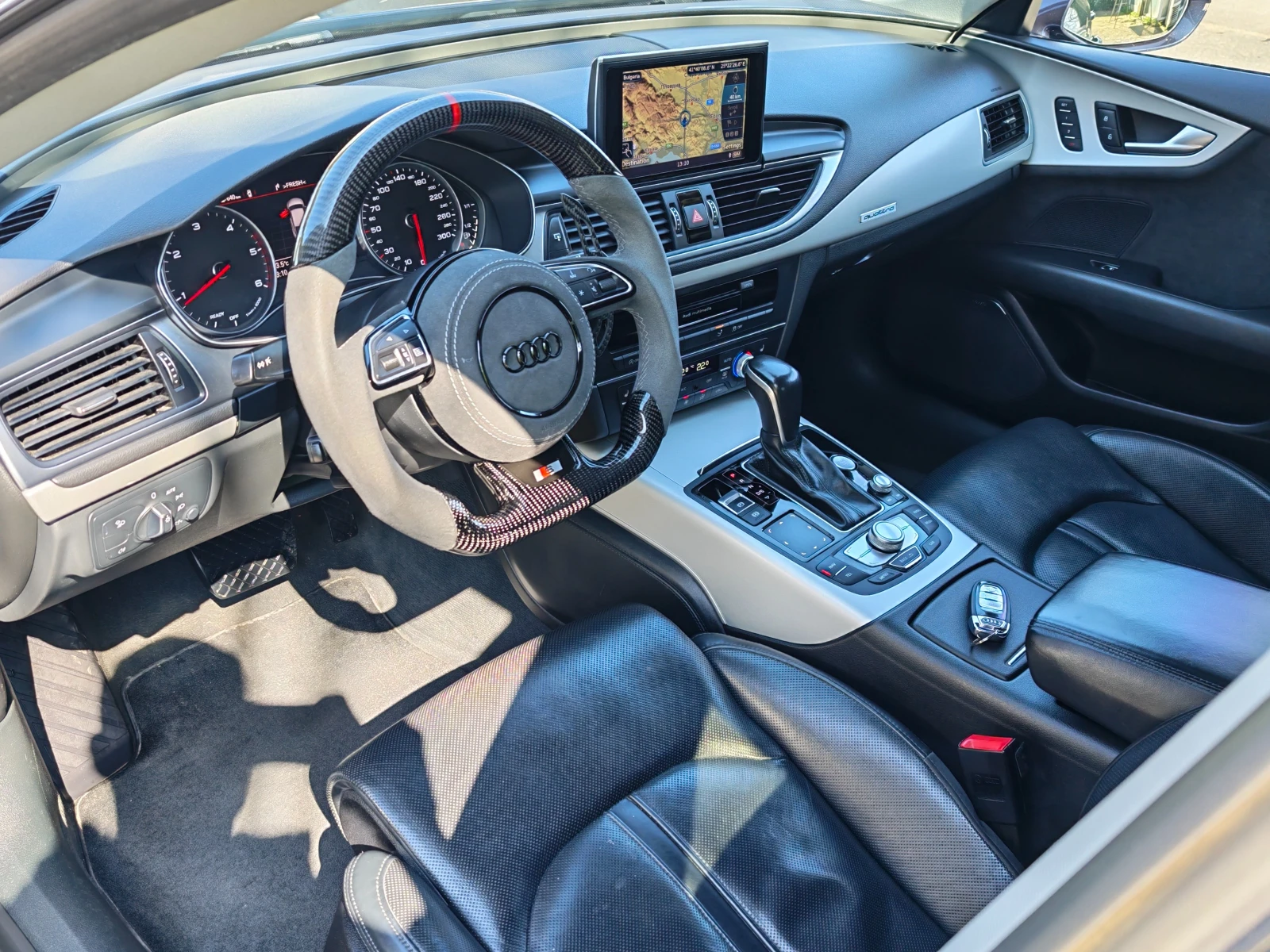 Audi A7 3.0TDI Bose Масаж , снимка 9 - Автомобили и джипове - 56327516