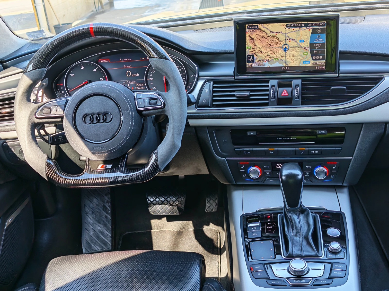 Audi A7 3.0TDI Bose Масаж , снимка 11 - Автомобили и джипове - 56327516