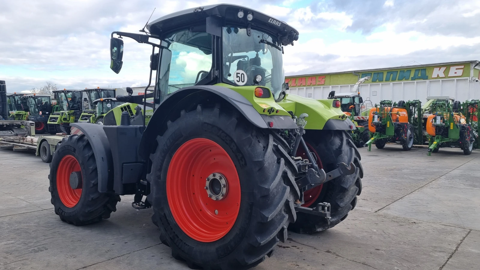 Трактор Claas Arion 650 - изображение 3