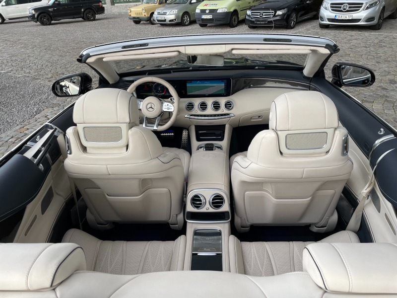 Mercedes-Benz S 63 AMG 4M+ Cabrio Carbon Exclusive V Max, снимка 10 - Автомобили и джипове - 39406533