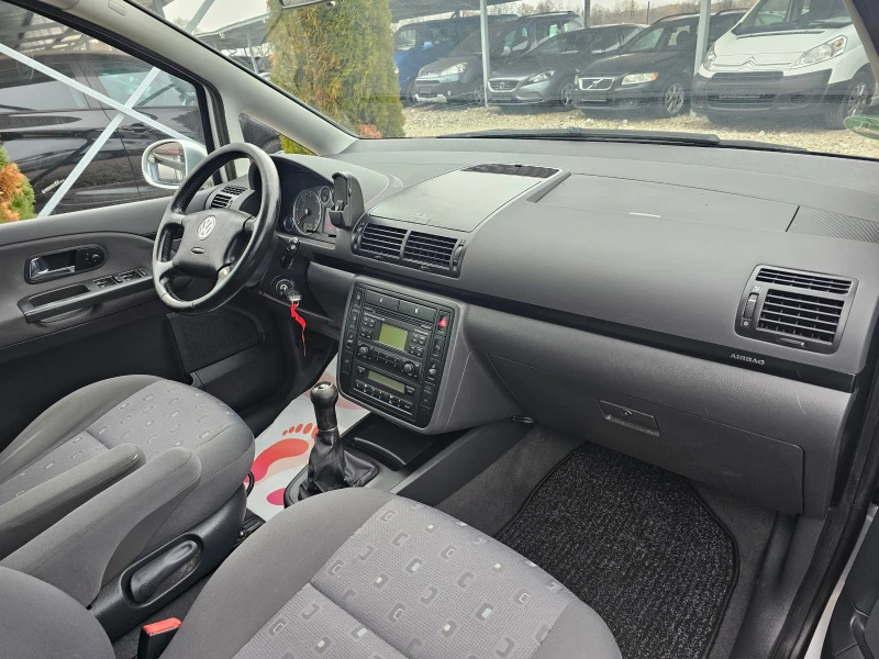 VW Sharan 2.0TDI 140кс 7МЕСТА ! ! КЛИМАТРОНИК, снимка 9 - Автомобили и джипове - 48426154