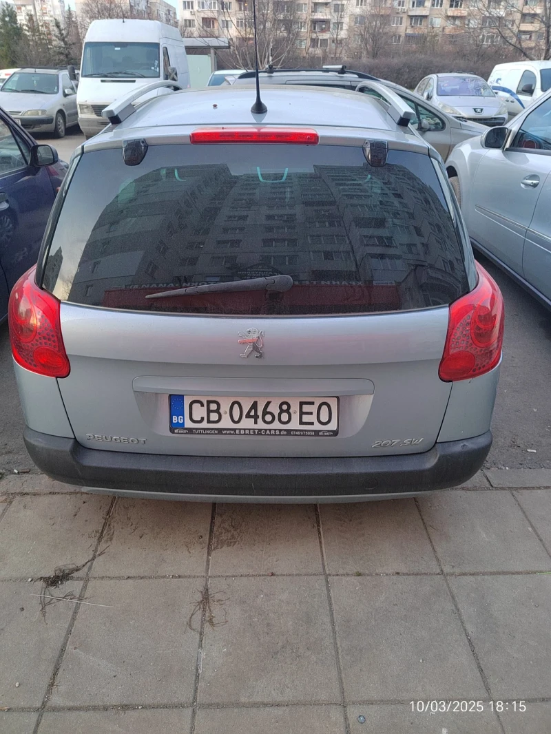 Peugeot 207 SW, снимка 4 - Автомобили и джипове - 49454620