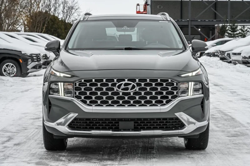 Hyundai Santa fe ДИСТРОНИК* СЛЕДЕНЕ НА ЛЕНТИ* ПАНОРАМА* КОЖА* КАМЕР, снимка 3 - Автомобили и джипове - 53233707