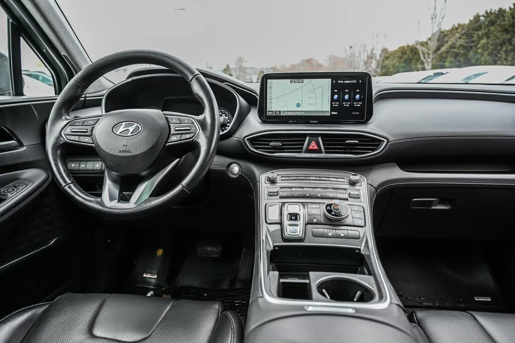 Hyundai Santa fe ДИСТРОНИК* СЛЕДЕНЕ НА ЛЕНТИ* ПАНОРАМА* КОЖА* КАМЕР - изображение 10