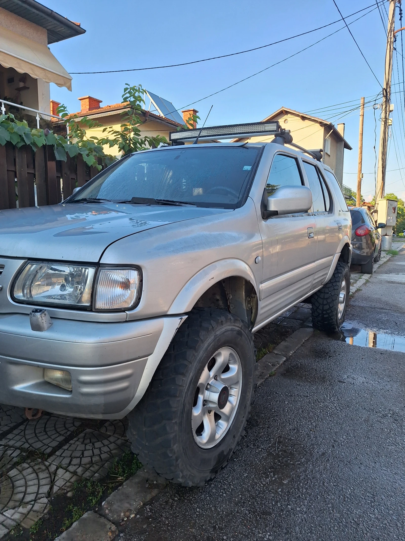 Opel Frontera Повдигнат, лед барове, снимка 6 - Автомобили и джипове - 55063907
