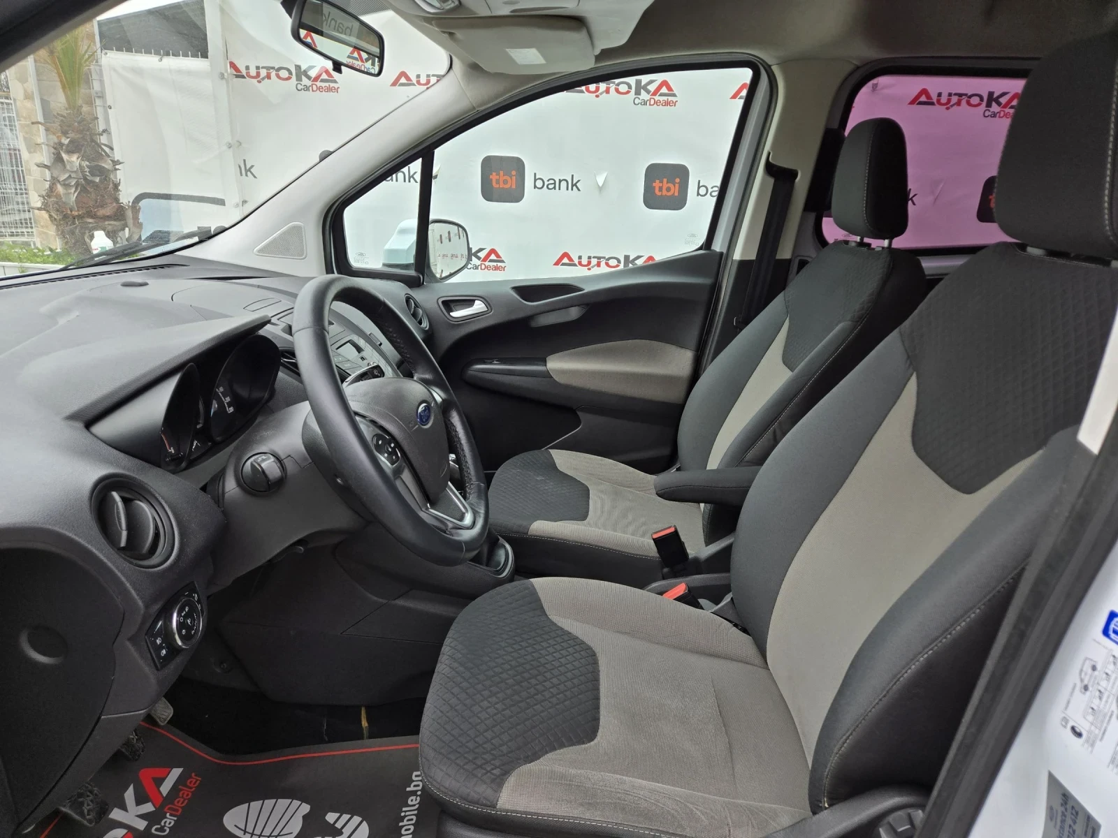 Ford Transit Courier-1.5D-95кс= ПЪТНИЧЕСКИ= EURO 6B, снимка 7 - Бусове и автобуси - 53890320