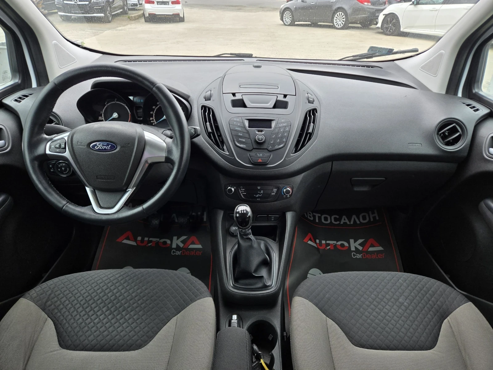 Ford Transit Courier-1.5D-95кс= ПЪТНИЧЕСКИ= EURO 6B, снимка 12 - Бусове и автобуси - 53890320