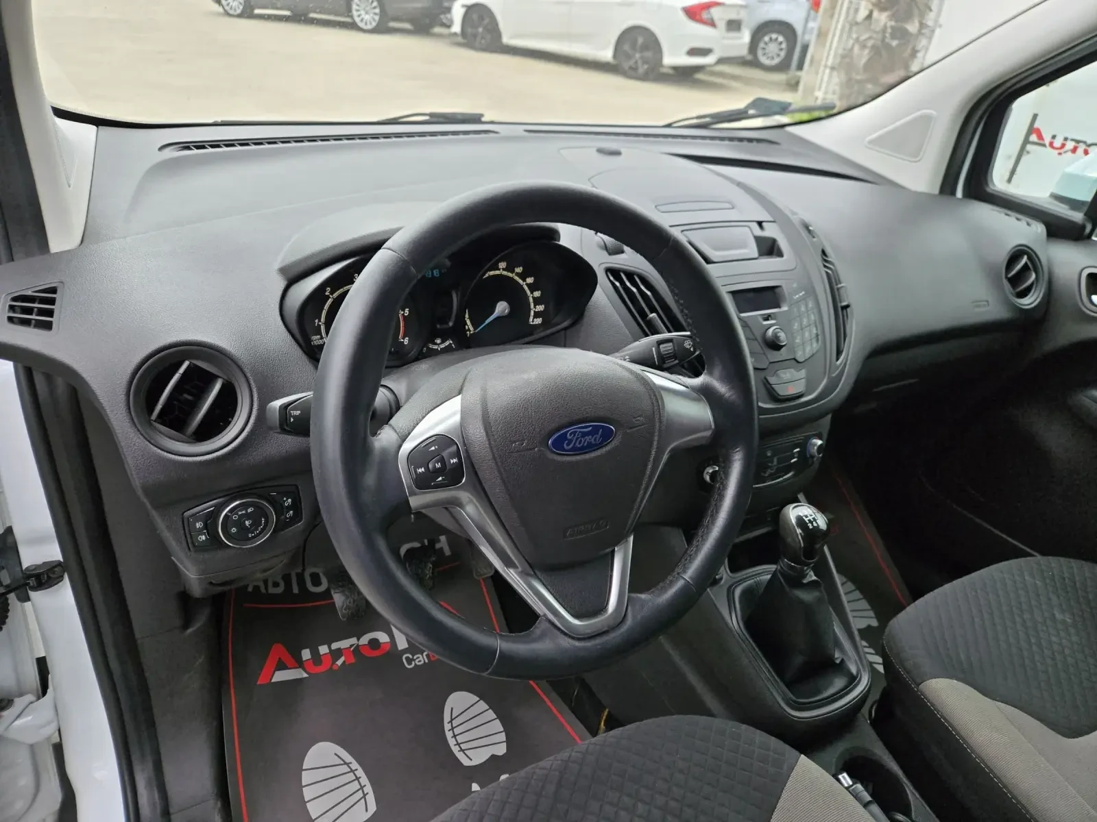 Ford Transit Courier-1.5D-95кс= ПЪТНИЧЕСКИ= EURO 6B, снимка 8 - Бусове и автобуси - 53890320