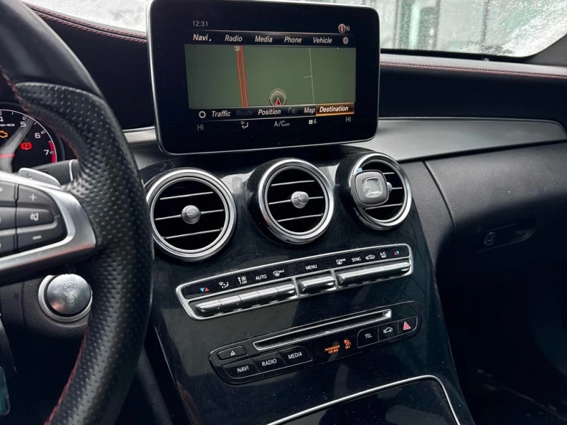 Mercedes-Benz C 43 AMG 4MATIC * ПАНОРАМА* ПРЕДСТАВИТЕЛСТВО НА MERCEDES* , снимка 9 - Автомобили и джипове - 53350576