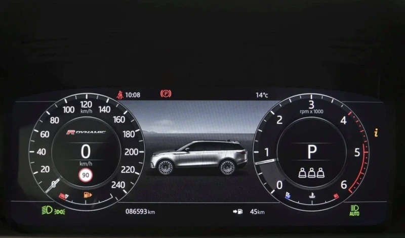 Land Rover Range Rover Velar  2.0 дизел 240 коня 4по4 пакет R dynamic панорама, снимка 9 - Автомобили и джипове - 51895757