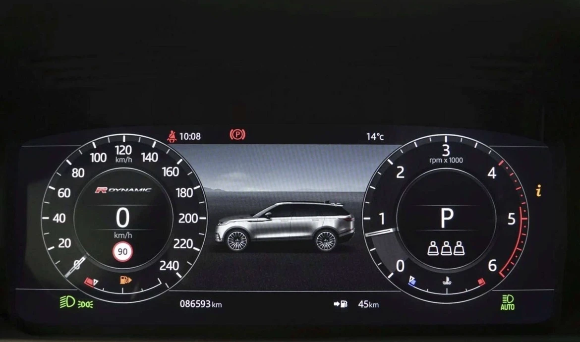 Land Rover Range Rover Velar  2.0 дизел 240 коня 4по4 пакет R dynamic панорама - изображение 9