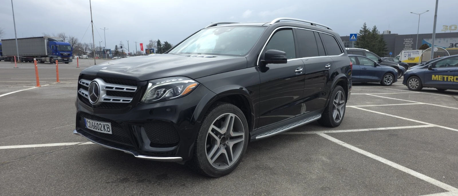 Mercedes-Benz GLS 500 GLS 550 4.7i V8 456HP Подгрев, обдух, масажи, 360 