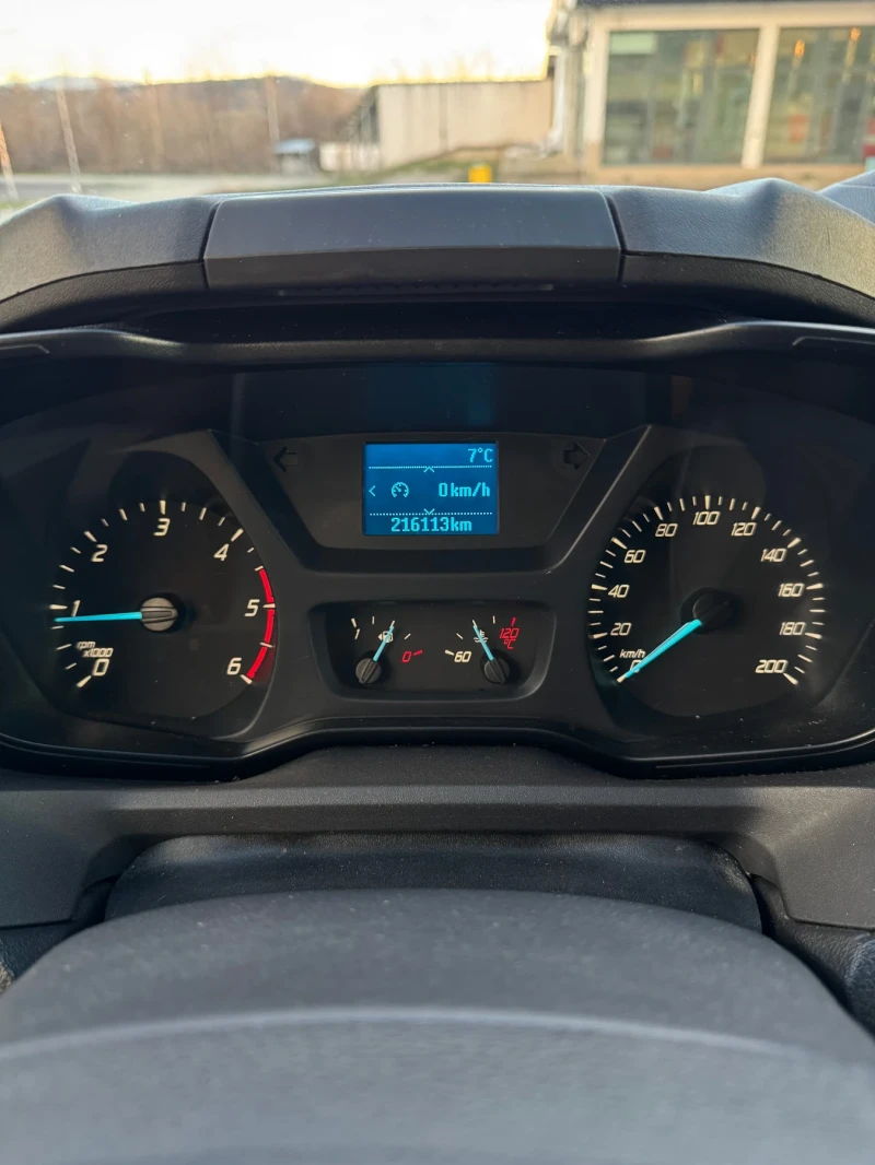 Ford Transit Custom 2.2 TDCI 125кс, Климатик, Автопилот , Теглич, ТОП , снимка 12 - Бусове и автобуси - 53566982