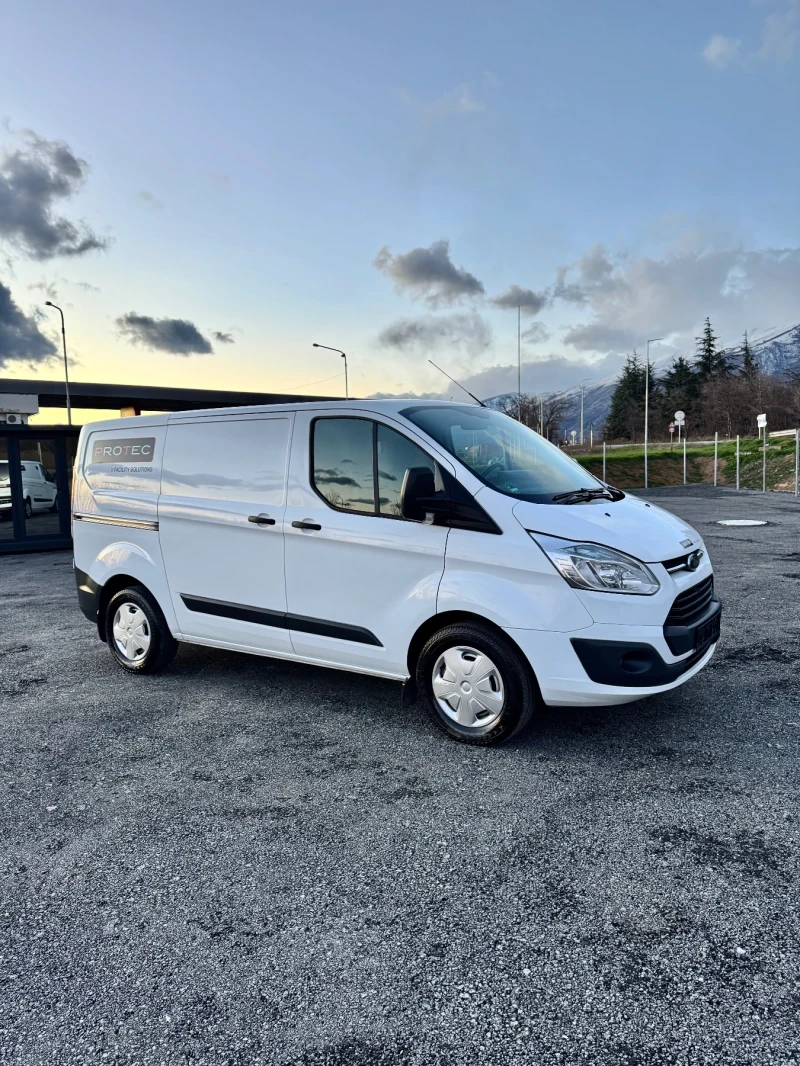 Ford Transit Custom 2.2 TDCI 125кс, Климатик, Автопилот , Теглич, ТОП , снимка 3 - Бусове и автобуси - 53566982