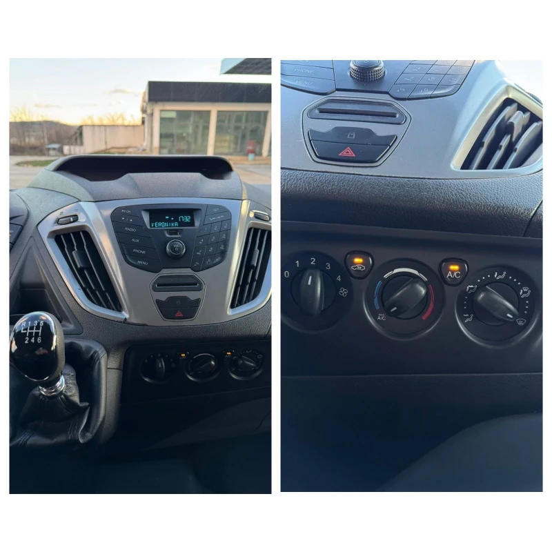 Ford Transit Custom 2.2 TDCI 125кс, Климатик, Автопилот , Теглич, ТОП , снимка 15 - Бусове и автобуси - 53566982