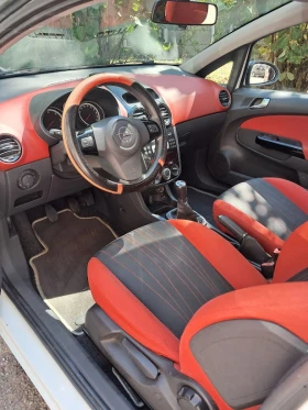 Opel Corsa  D, 1.3 CDTI, ECO FLEX, оранжев салон, снимка 1