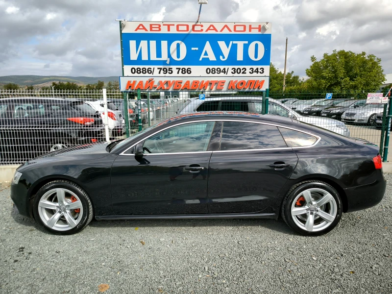 Audi A5 2, 0TDi-143k.c.-ABTOMAT, FACELiFT, RECARO, НАВИ, L, снимка 3 - Автомобили и джипове - 47236327