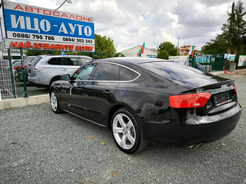 Audi A5 2, 0TDi-143k.c.-ABTOMAT, FACELiFT, RECARO, НАВИ, L, снимка 4 - Автомобили и джипове - 47236327