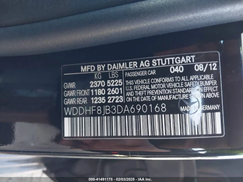 Mercedes-Benz E 350 3.5L V-6 DI, DOHC, VVT, 302HP All Wheel Drive, снимка 14 - Автомобили и джипове - 49541912