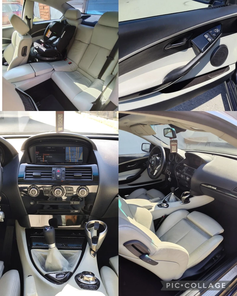 BMW 630 N52/Ръчка/Individual/Recaro/, снимка 16 - Автомобили и джипове - 52811089