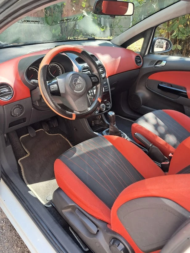 Opel Corsa  D, 1.3 CDTI, ECO FLEX, оранжев салон
