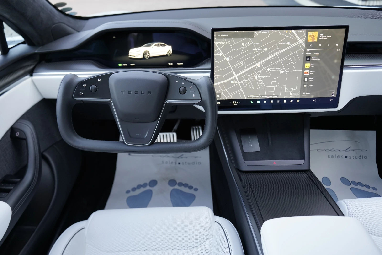 Tesla Model S Plaid Facelift 1020 Hp, снимка 10 - Автомобили и джипове - 55539699
