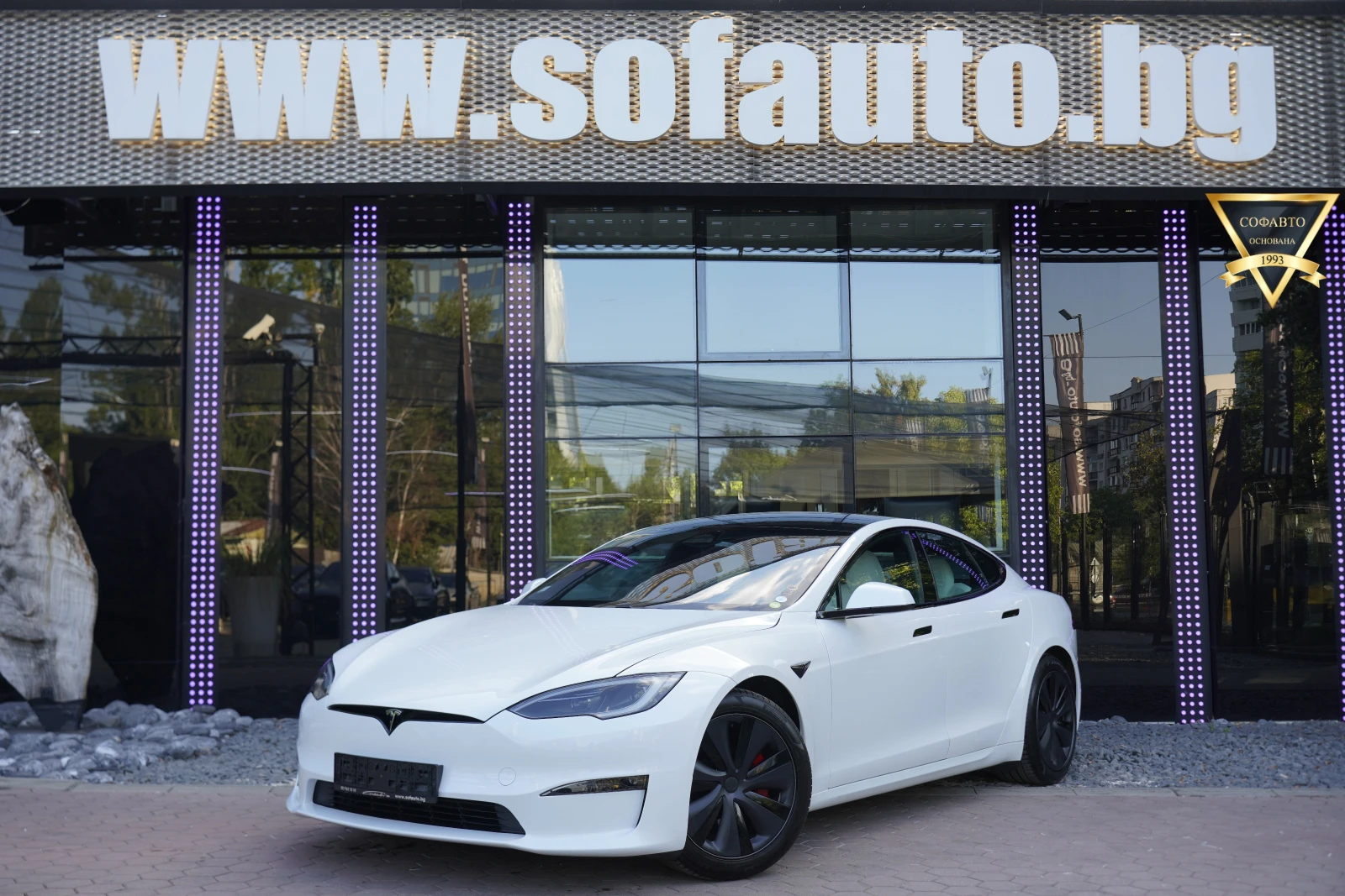 Tesla Model S Plaid Facelift 1020 Hp ГАРАНЦИОНЕН