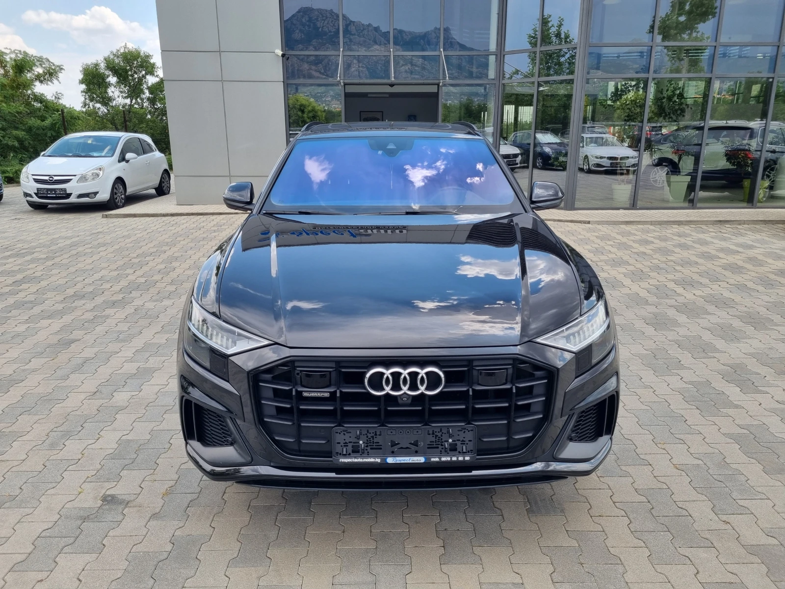 Audi Q8 50TDi= S-LINE/������� ����/360/PANO/SOFT/MATRIX/TO | Mobile.bg � ����������� 3