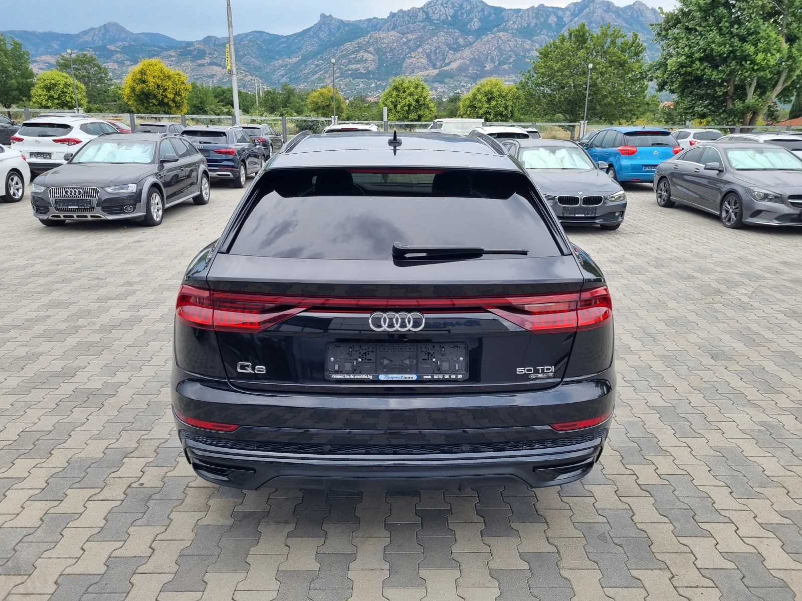 Audi Q8 50TDi= S-LINE/������� ����/360/PANO/SOFT/MATRIX/TO | Mobile.bg � ����������� 5
