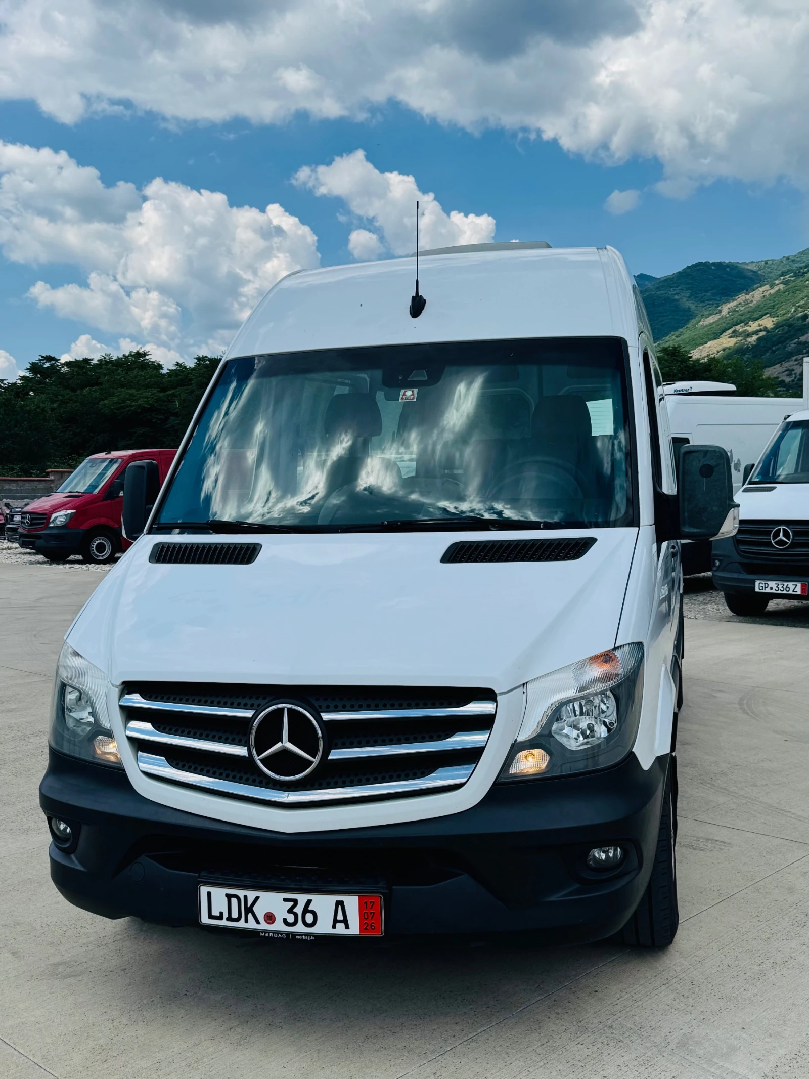 Mercedes-Benz Sprinter 316 313 9м. Немски 2ХКЛИМА ЧИСТО НОВ! 3 БРОЯ!ТОП!, снимка 2 - Бусове и автобуси - 55015007