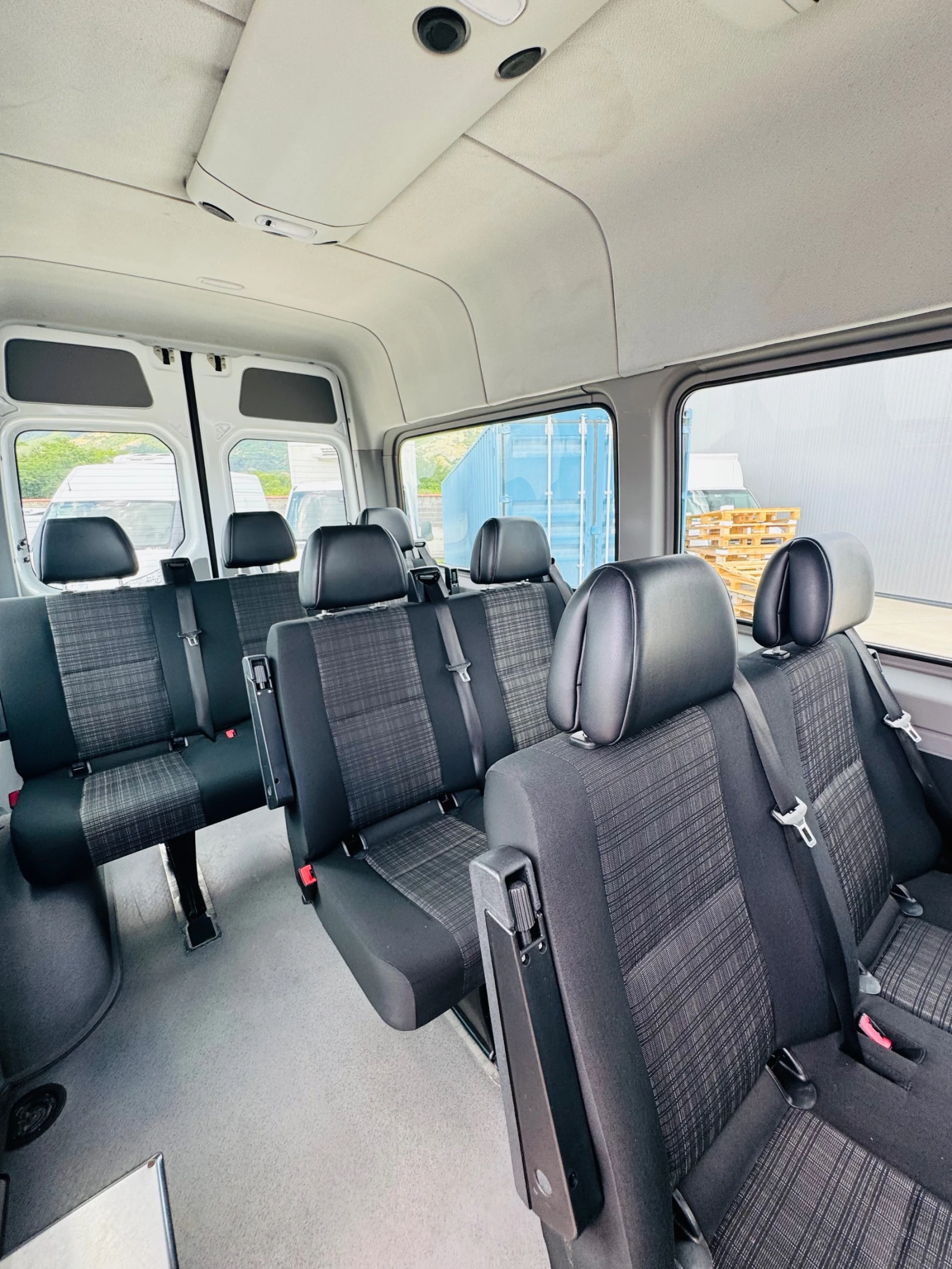 Mercedes-Benz Sprinter 316 313 9м. Немски 2ХКЛИМА ЧИСТО НОВ! 3 БРОЯ!ТОП!, снимка 9 - Бусове и автобуси - 55015007