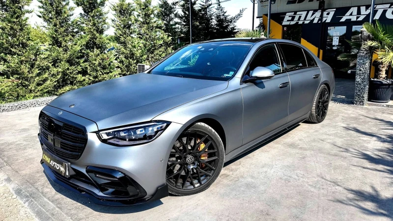 Mercedes-Benz S 400 4MATIC FULL BRABUS LINE ПАНОРАМА ЛИЗИНГ 100%  , снимка 2 - Автомобили и джипове - 51108355