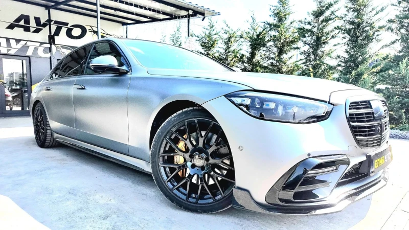 Mercedes-Benz S 400 4MATIC FULL BRABUS LINE ПАНОРАМА ЛИЗИНГ 100%  , снимка 4 - Автомобили и джипове - 51108355