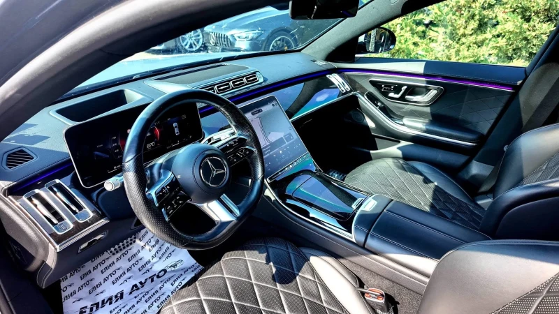 Mercedes-Benz S 400 4MATIC FULL BRABUS LINE ПАНОРАМА ЛИЗИНГ 100%  , снимка 11 - Автомобили и джипове - 51108355