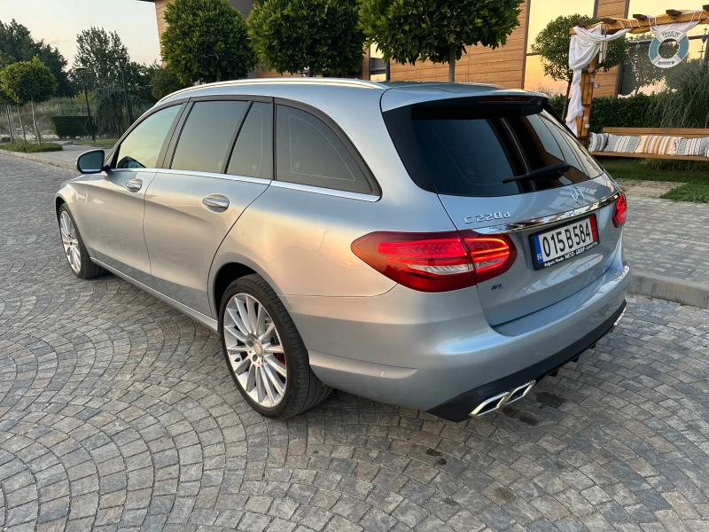 Mercedes-Benz C 220 9 gtronic 4matic burmaster AMG line edition, снимка 7 - Автомобили и джипове - 51167663