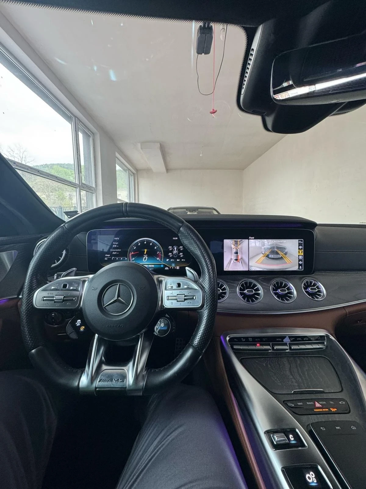 Mercedes-Benz AMG GT 63S #Aeropack #Обдухване #Масажи #Headup #FULL - изображение 9