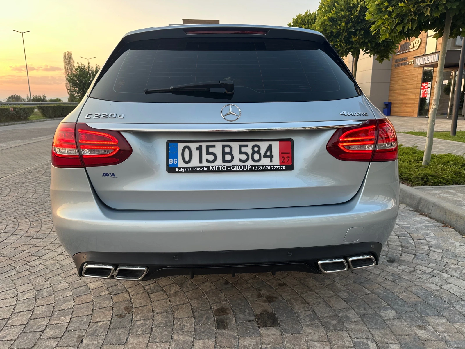 Mercedes-Benz C 220 9 gtronic 4matic burmaster AMG line edition - изображение 6