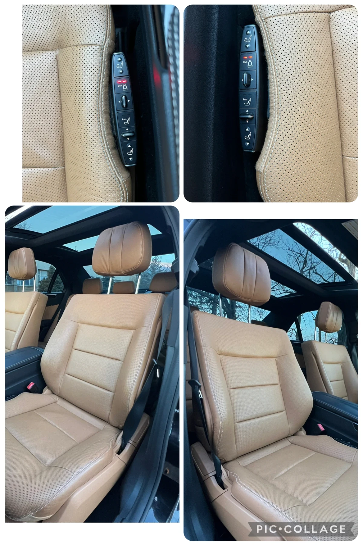 Mercedes-Benz E 350 AMG/ПАНОРАМА/KEYLESS/МАСАЖ/ОБДУХВАНЕ/ПЕЧКА, снимка 15 - Автомобили и джипове - 53729158