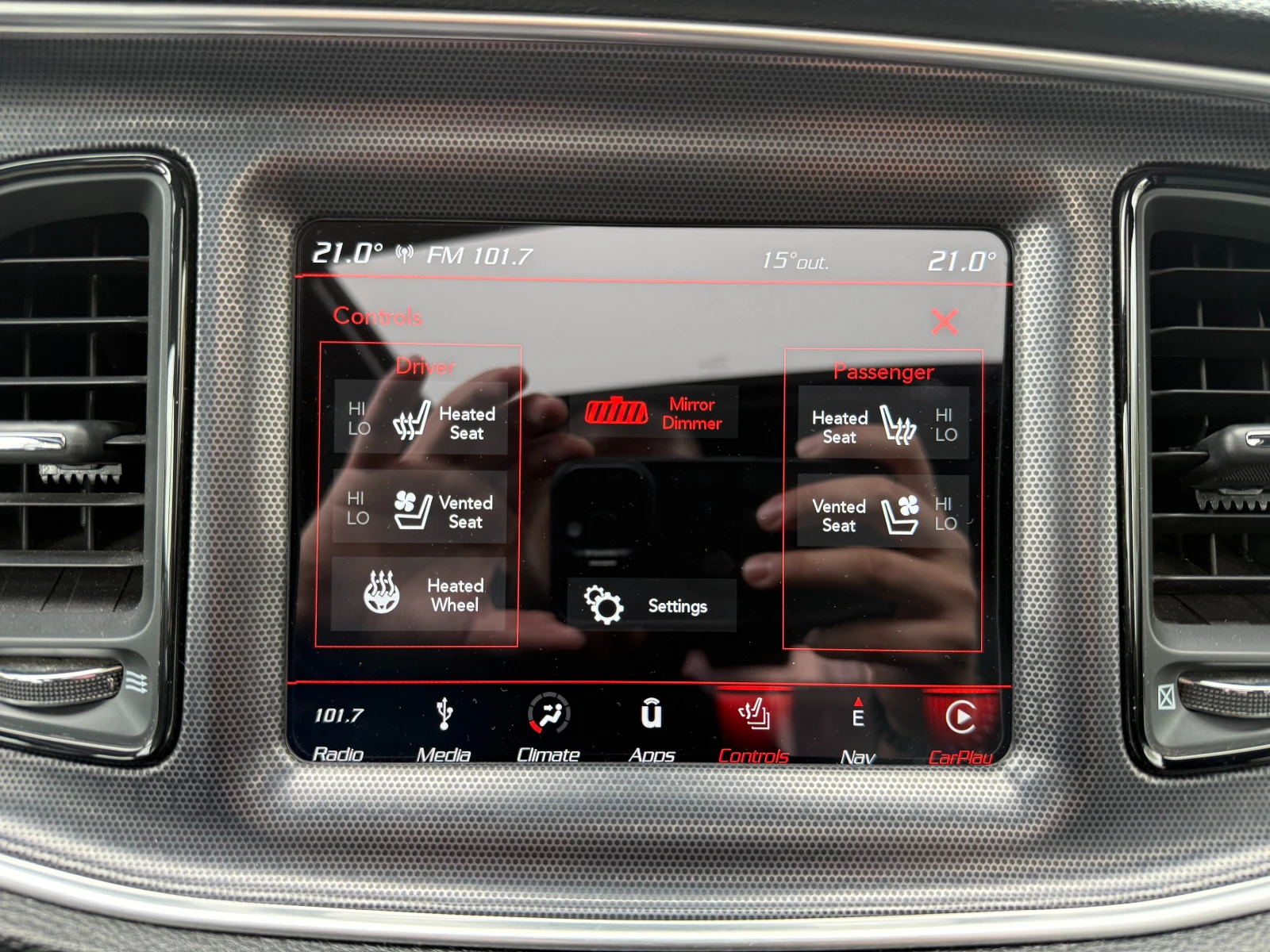 Dodge Challenger 6.4 SRT + ГАЗ, снимка 15 - Автомобили и джипове - 54227150