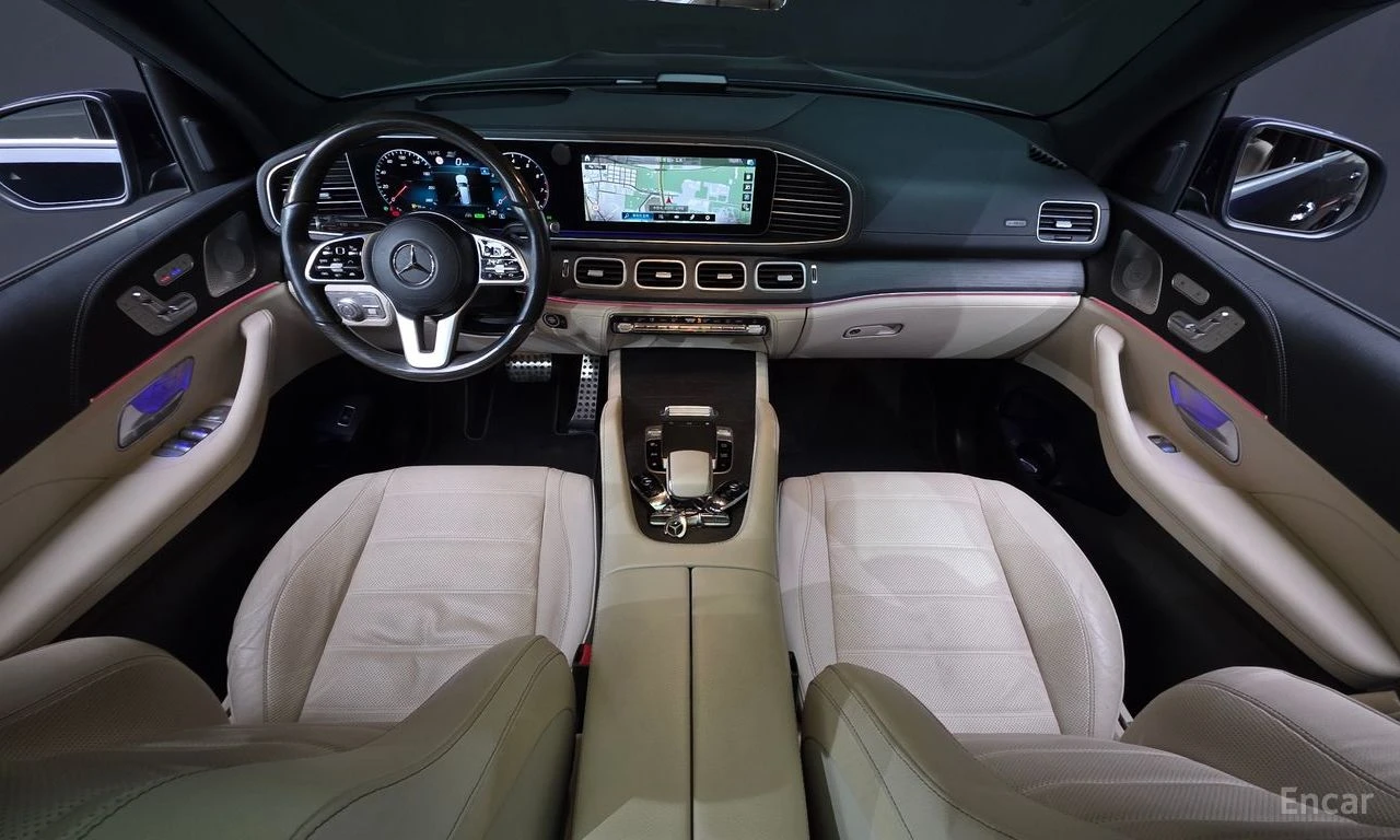 Mercedes-Benz GLS580 ХЕДЪП* BURMESTER* ПАНОРАМАx2* TBx2* FULL* , снимка 7 - Автомобили и джипове - 54427781