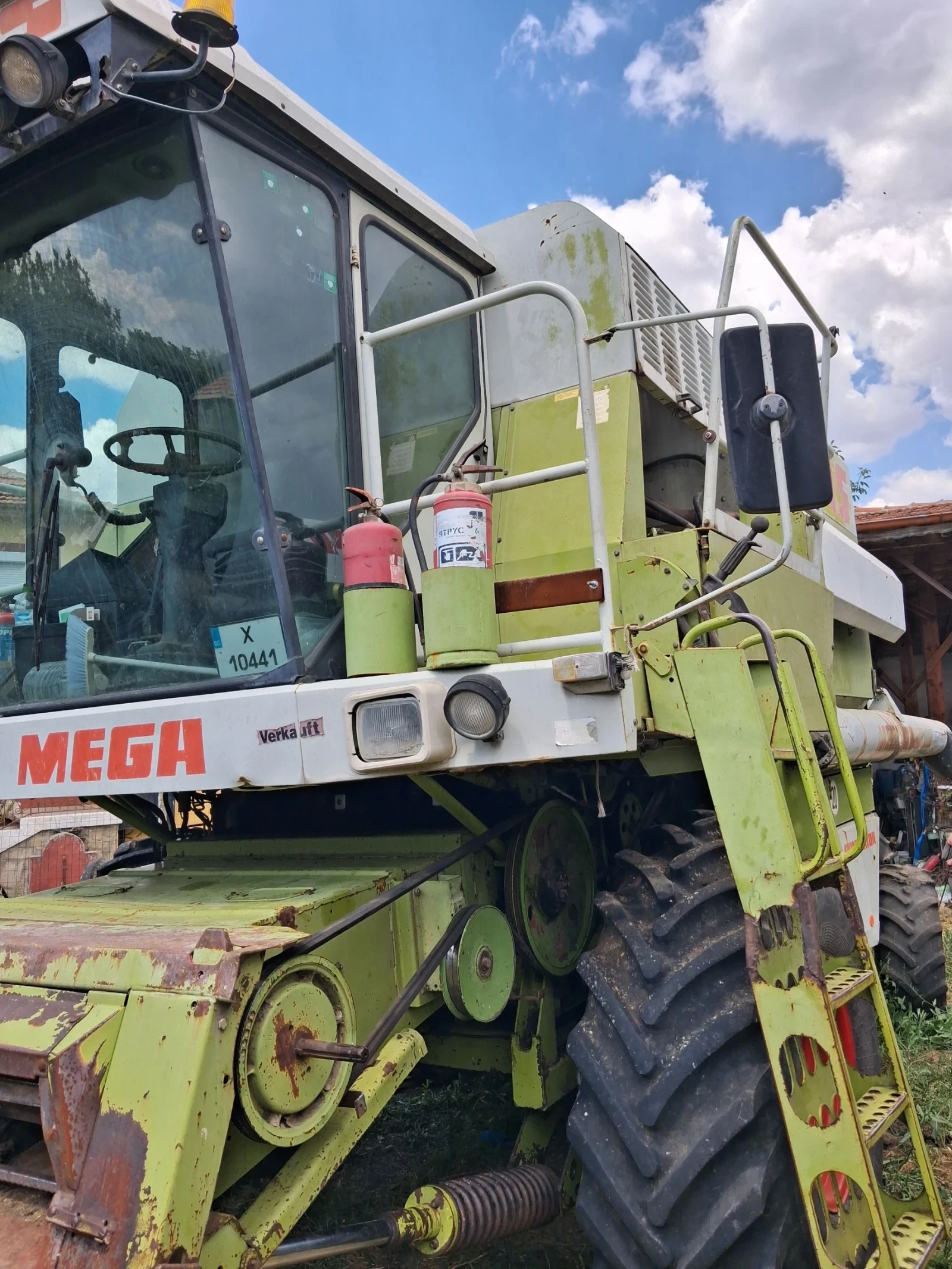 Комбайн Claas 204, снимка 4 - Селскостопанска техника - 54994247
