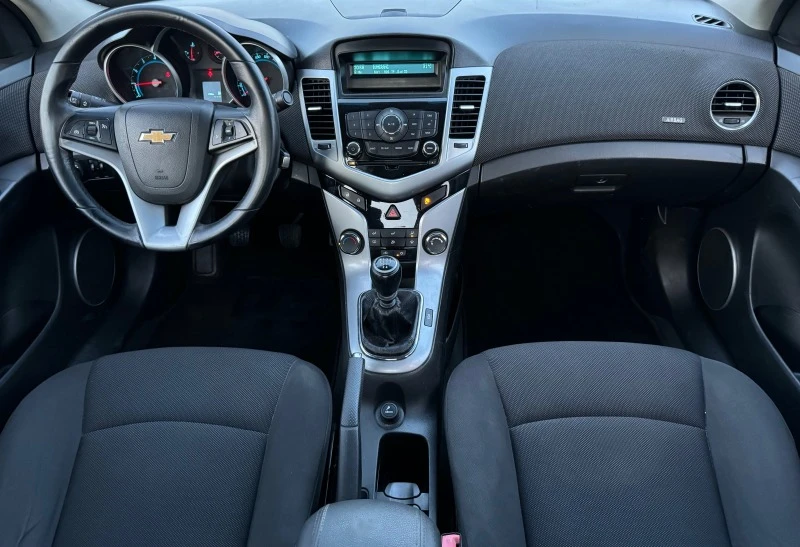 Chevrolet Cruze 1, 6i bi-fuel LPG, 124k.c., ев5, клима, лимо, темп, снимка 11 - Автомобили и джипове - 46332945