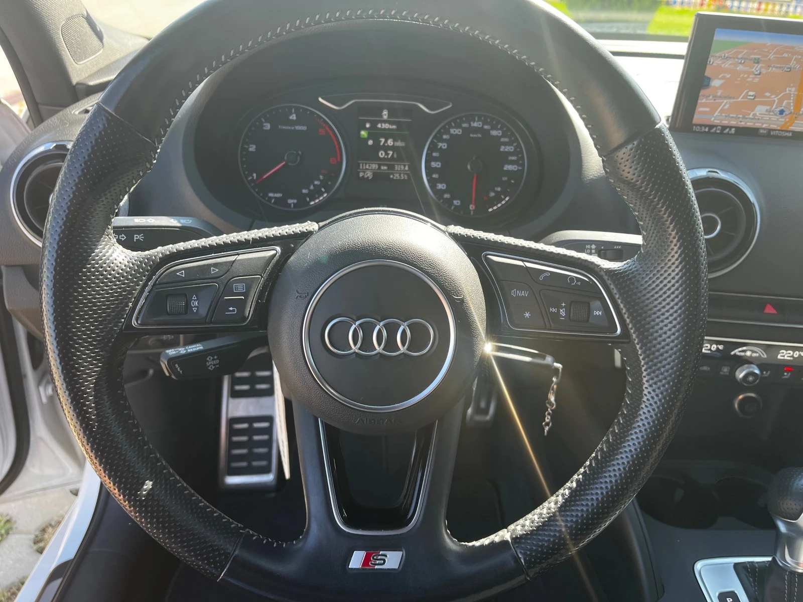 Audi A3 FACE ПЕРФЕКТНА Sline+ Автоматик Седан | Mobile.bg — изображение 16