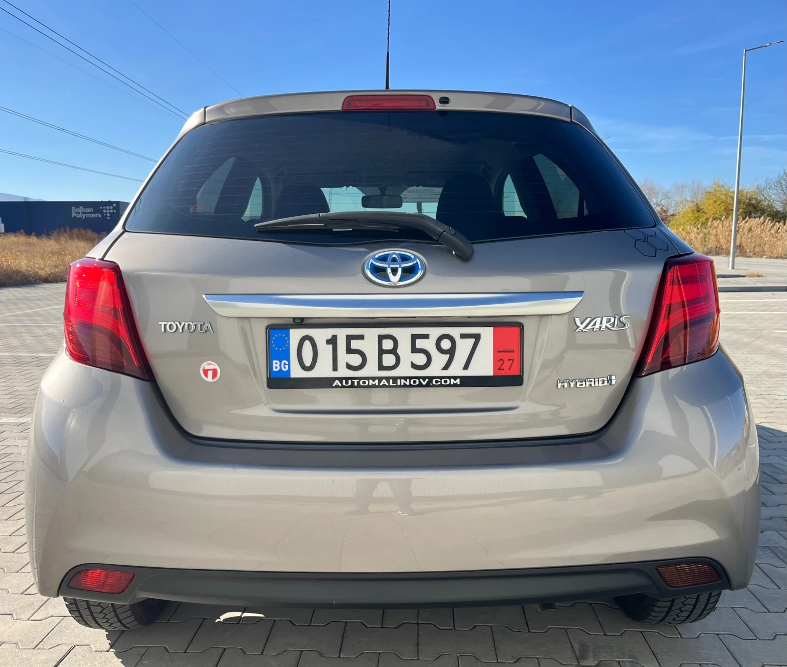 Toyota Yaris Hybrid, нави, камера, автомат, евро6 - изображение 5